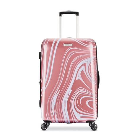 American Tourister Burst Max Printed Hardside Spinner Luggage ...