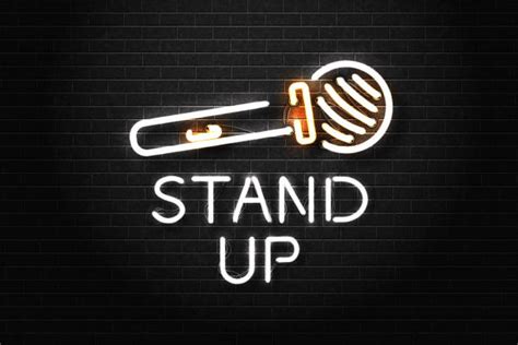 Royalty Free Standup Comedy Clip Art, Vector Images & Illustrations ...