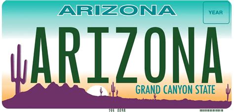 What Do Arizona License Plates Look Like? – Vehicles, Cars and Engines