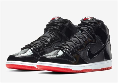 El Nike SB Dunk High recibe el tratamiento "Bred" | Desempacados