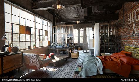 Brooklyn NYC Loft on Behance