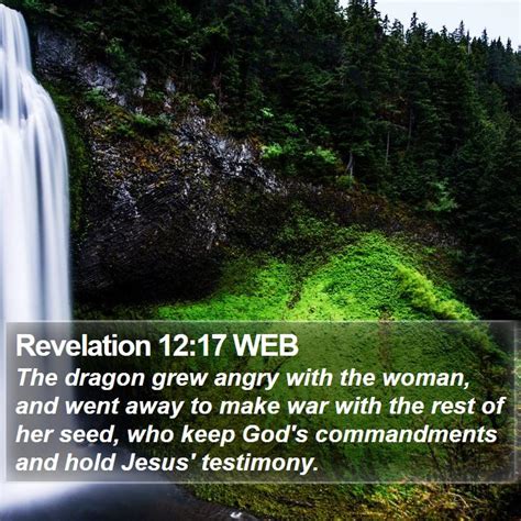 Revelation 12 Scripture Images - Revelation Chapter 12 WEB Bible Verse Pictures