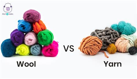 Are yarn and wool the same thing? - Felt and Yarn