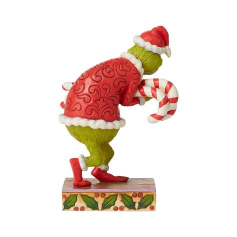 Grinch Stealing Candy Canes Figurine – Official Grotto