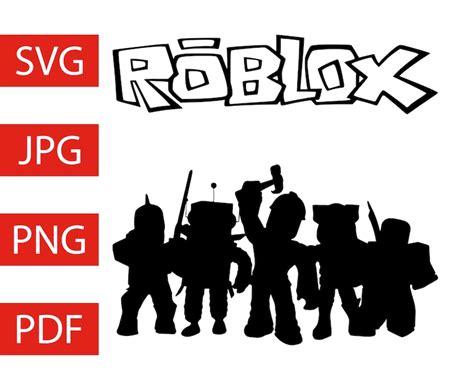 Roblox Svg Bundle 62 Svg File For Silhouette Free Svg Sample Image | Images and Photos finder