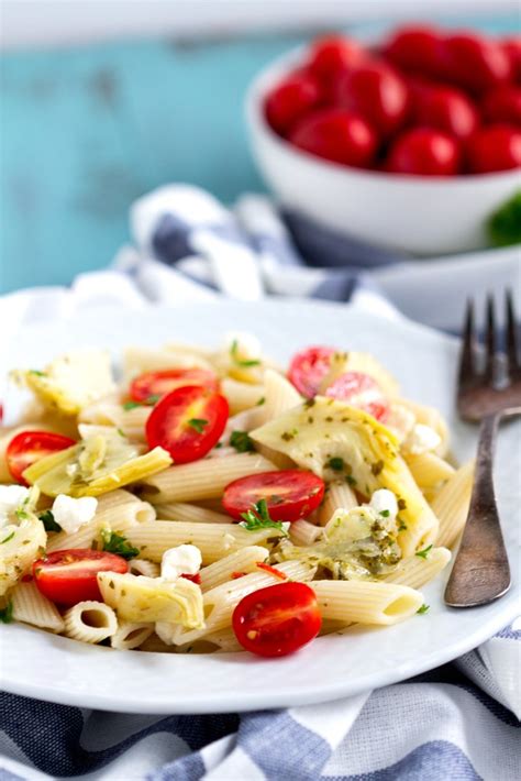 5 Ingredient Penne Pasta Salad - Gather for Bread