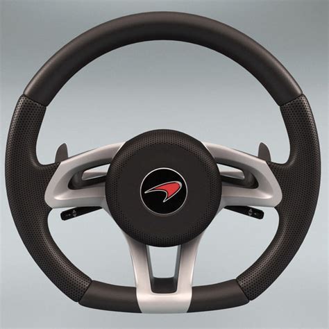 3d mclaren steering wheel model