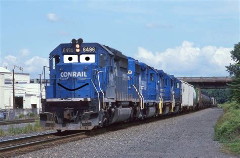 Conrail the Conrail SD40-2 #6496 by AndrewDiesel160 on DeviantArt