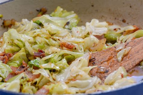 Southern Fried Cabbage and Bacon