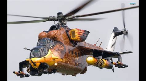 Russian Hind Gunship - Fastest Most Heavily Armed Military Helicopter ...