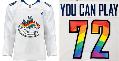 Canucks unveil 2023 Pride jersey players will wear tomorrow | Offside