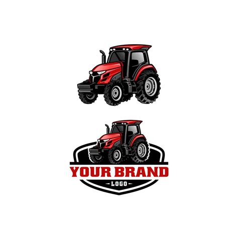 set of tractor logo vector 6488856 Vector Art at Vecteezy