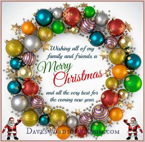 Daveswordsofwisdom.com: Merry Christmas and a Happy New Year.