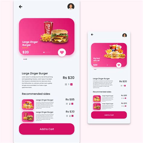 Foodpanda App Design on Behance