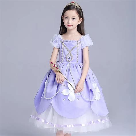 Aliexpress.com : Buy 2018 New Girls Kids Sofia Princess Dress Cosplay ...