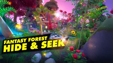 FANTASY FOREST: HIDE & SEEK - Fortnite Creative Map Code - Dropnite