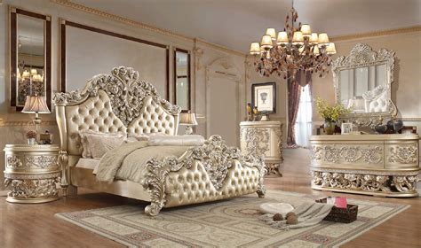 HD 8022 Homey Design Bedroom set Victorian, European & Classic design