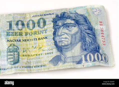 Hungarian currency, 1000 Forint note Stock Photo - Alamy