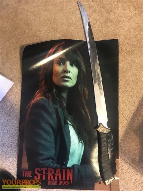 The Strain Nora Martinez's stunt silver sword original TV series prop