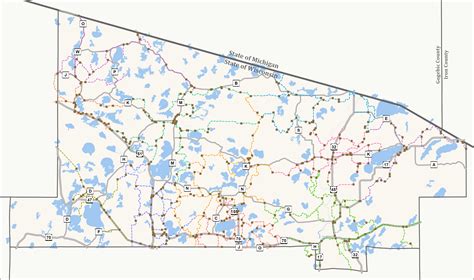 Boulder Junction Snowmobile Club Trails - Vilas County, WI