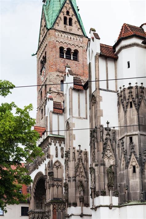 Augsburg Cathedral Swabia Bavaria Germany Stock Image - Image of ...