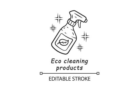 Eco cleaning products linear icon | Eco cleaning, Eco friendly cleaning products, Cleaning