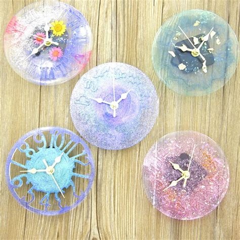 9.8cm Big Clock Resin Silicone Mould Handmade Tool For Jewelry DIY ...