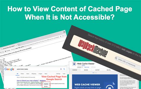 7 Ways to View Cached Webpages in Chrome and Google – WebNots