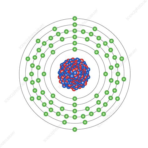 Iridium, atomic structure - Stock Image C013/1634 - Science Photo Library