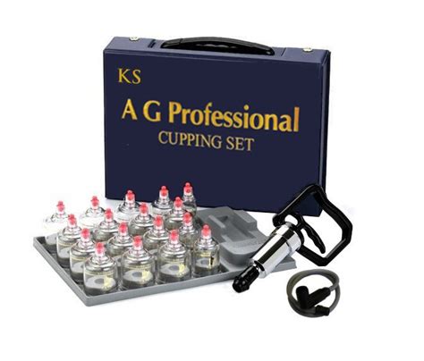 AG Professional Plastic Cupping Set(17 cups) *INCLUDES the Extension ...