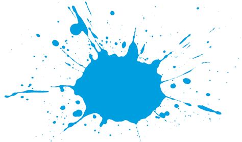 Blue Paint Splatter Png - ClipArt Best