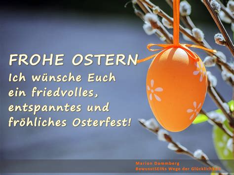 Frohe Ostern ☀️ Ich wünsche Euch ein friedvolles, entspanntes und fröhliches Osterfest ...