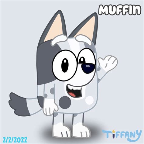 Muffin - Bluey by ANGRYBIRDSTIFF on DeviantArt