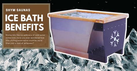 Ice Bath Benefits: What Do Experts Say? Long-Term Benefits? - Shym Saunas