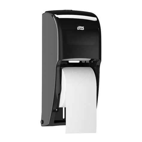 Tork Elevation Coreless High Capacity Toilet Paper Dispenser, Vertical, Black | 473428 | Toilet ...