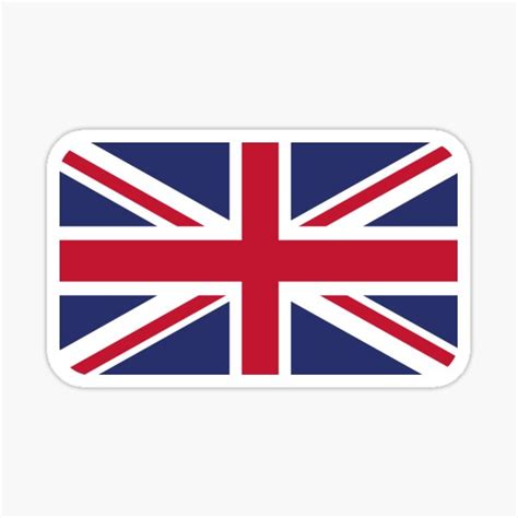 "UK - United Kingdom Flag Sticker" Sticker by Daymand | Redbubble