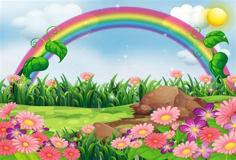 Flower Garden Cartoon Images | Best Flower Site