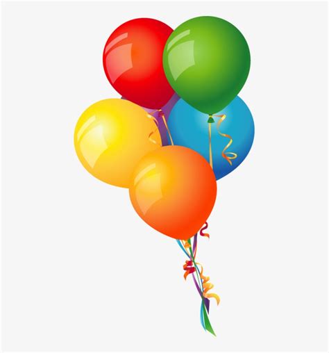 A Cliparts Ballons Seul - Birthday Balloons Clipart - Free Transparent ...