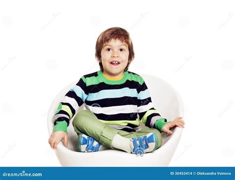 Little Boy with a Happy Face Stock Photo - Image of smiling, emotions ...