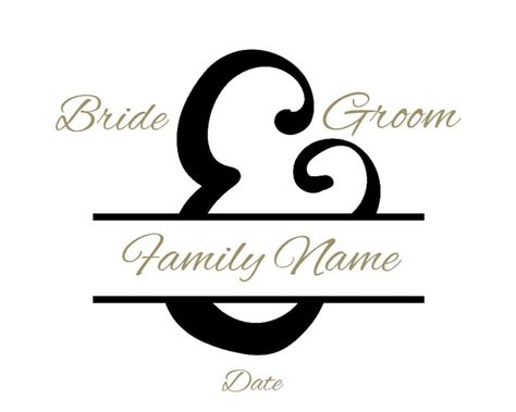 Free Custom Wedding Monogram