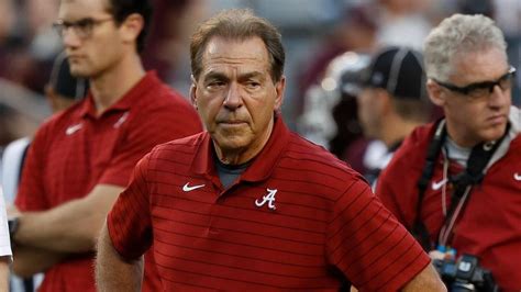 PHOTO: Nick Saban Shows Off Injury Sustained After A&M Fans Rushed Field | iHeart