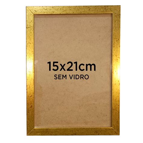 Moldura Para Quadro Decorativo 15x21cm - Várias Cores