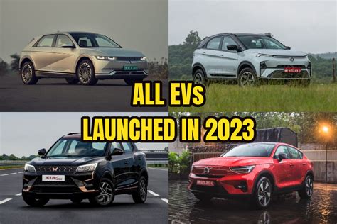 All Electric Cars Launched In India In 2023: Tata Nexon EV Facelift ...