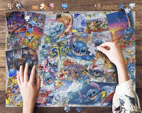 Stitch Jigsaw Puzzle Set