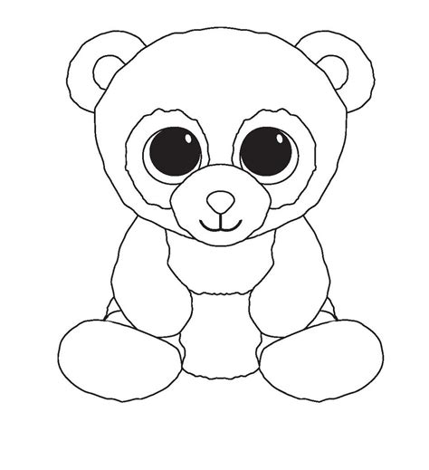 Beanie Boo Coloring Pages for Kids | Educative Printable