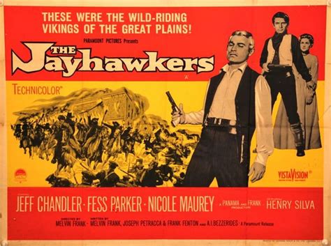 The Jayhawkers (1959) | Movie posters vintage, Jeff chandler, Vintage ...