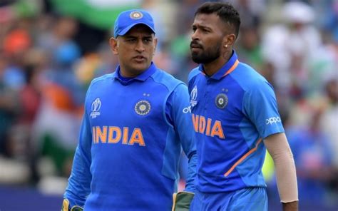 Hardik Pandya reveals the advice that MS Dhoni gave to him during the early days of his ...