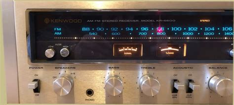 kenwood-kr-6600-meters | Classic Receivers