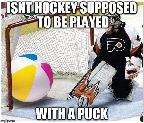 hockey goalie beachball Memes & GIFs - Imgflip