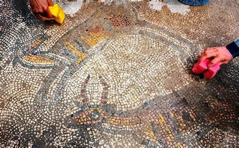 Rare mosaics of a Christian church were unearthed in Turkey | Orthodox ...